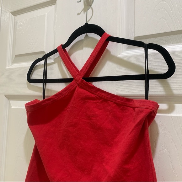 Espirit de Corp Red Halter Top Large - Picture 2 of 4